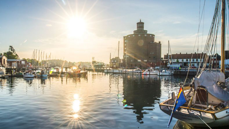 Schleswig-Holstein med vackra Östersjökusten